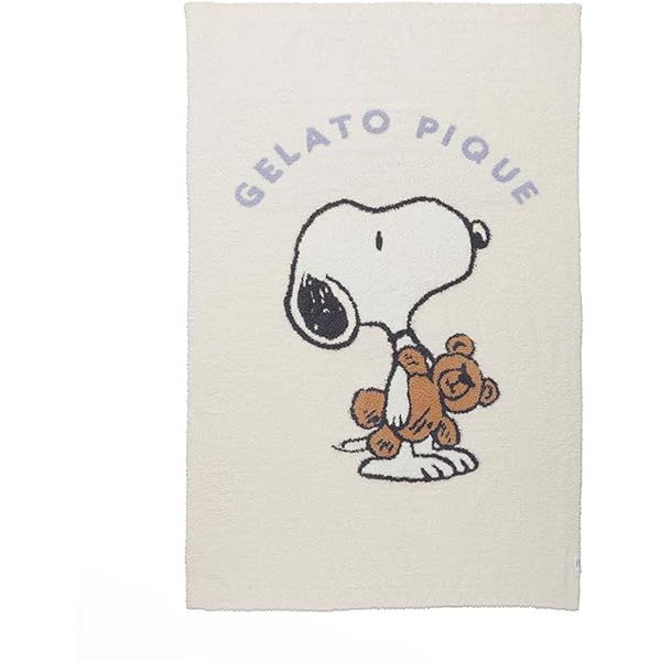 Amazon.co.jp: 【PEANUTS】SNOOPY×BEARブランケット