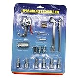 Flameer 3タイプ選べる　1/4 インチクイックカプラ　 1/4 インチメスプラグ 　1/4 インチオスプラグ　カプラーセット　エアーホース用　コネクター　金具　クイックリリース - 銀１