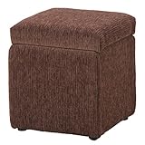 不二貿易 玄関 腰掛け 収納ボックススツール アーサー ブラウン 50361