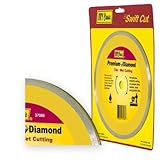 IVY Classic 37084 Premium 6-Inch Wet Tile Cutting Continuous Rim Diamond Blade with 5/8-Inch Arbor 1