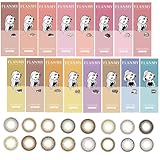 【プライム出荷】カラコン フランミー (FLANMY) 1day ワンデー 佐々木希 UVカット 10枚 キャラメルパイ ±0.00