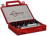 Mayhewツール66010 320 cm 11-pcメトリック中空パンチツールキット3 M
