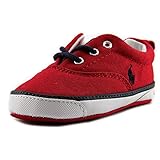 Ralph Lauren Layette Forestmont ベビー 米国 0 レッド スニーカー [並行輸入品]