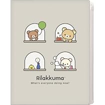 Amazon.co.jp: FA17902 リラックマ クリアホルダー(6+1ポケット
