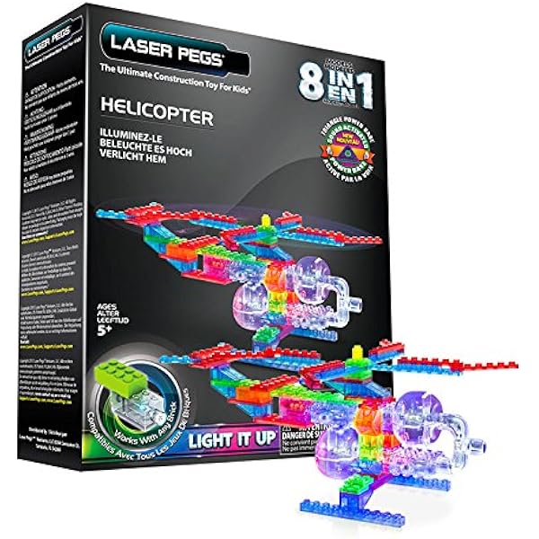 laser pegs helicopter 4 in 1