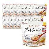 アイリスオーヤマ(IRIS OHYAMA) レンジでオートミール プレーン 150g x20個