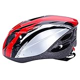 キッズヘルメット ヘルメット 子供用 10歳以上におすすめ　自転車　56-61cmダイヤル調整可 ジュニア 自転車用品 軽量 通勤通学 サイクリング スケートボード用　レッド