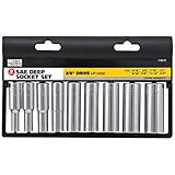 APEX TOOL GROUP-ASIA 119019 Master Mechanic 3/8 Drive Deep Standard Socket Set (9 Piece) [並行輸入品]