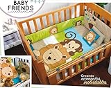 赤ちゃん友達6ピースベビーベッド寝具セット