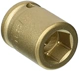 Ampco Safety Tools I-3/4D13/16 Socket, Standard Impact, Non-Sparking, Non-Magnetic, Corrosion Resist