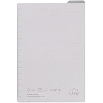 Amazon | いろは出版 下敷き SUNNY LIGHT NOTEBOOK用 【gray】A6