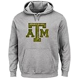 NCAA Texas A & M University Men 's Laid Outフリース L シルバー