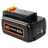 Enegitech 40V MAX 2.0Ah for Black & Decker LBXR36, Lithium Ion Battery Pack for B & D Cordless Power