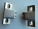 コンボ: 2個 – Blum 3 / 4 "オーバーレイコンパクト33エッジマウント取り付けプレート用ネジで面フレームキャビネット