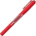 三菱鉛筆 水性ペン プロッキーツイン 極細 PM120T.15 赤 10本