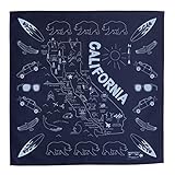 MAPTOTE バンダナ California navy