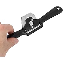 Amazon | 湾曲した刃 Spokeshave 両手ミニかんなツール マンガン