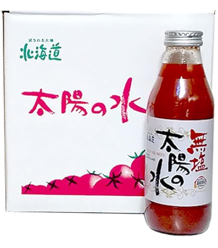 Amazon.co.jp: ホクレン オオカミの桃（無塩トマトジュース） 1L×6本