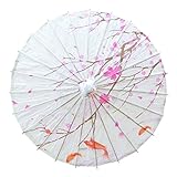 中国/日本スタイル紙傘パラソル33-inch Flying Sakura