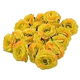 SUND　造花　牡丹　花のみ　大きめ　花ボール　20輪セット　DIY　手作り　インテリア　雑貨　花部分のみ　シルクフラワー　可愛いカラバリ 高品質　造花　枯れない　結婚式　誕生日　発表会　入学式　卒業