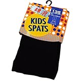 キッズ 女の子 綿混 タイツ&スパッツ 綿混素材で蒸れ軽減 16-p 120 スパッツ黒
