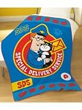 Postman Pat SDS Fleece Blanket, Kids Bedroom Decor [並行輸入品]