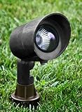 Dabmar Lighting FG132-B Fiberglass Hooded Spot Light, 20W Mr-16, Black Finish by Dabmar Lighting