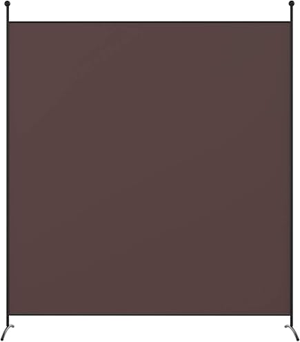 衝立　パーテーション 4つ折り ダークブラウン 山善（YAMAZEN） パーテーション 4連 折りたたみ 折りたたみスクリーン