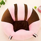 ベビー ぬいぐるみソファ 赤ちゃんチェア 幼児 お座り練習チェア お座りトレーニング 安全椅子 ふわふわ ベビーフロアクッション 赤ちゃん快適な床シート 安全 暖かい 全4色選べる SDDFOR (ピ