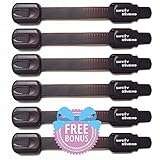 Safety Bambino Adjustable Child Safety Locks, No Drill, 6x Pack Safety Latches for Baby Proofing Doo