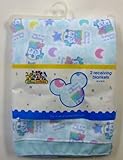 Disney Baby Mickey & Minnie Mouse 2-Piece Receiving Blankets (30 x 30 in) by Dundee Mills, Inc. [並行輸
