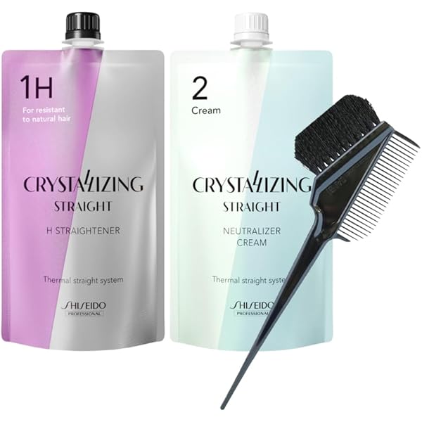 【縮毛矯正】資生堂 クリスタライジングストレート α H 1剤 2剤5セット クリスタライジング ストレート | Shiseido Professional