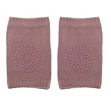 【ノーブランド 品】赤ちゃん　ベビー　膝パッド　膝プロテクター　膝用サポーター　プロテクター 　ニーパッド　レッグウォーマー　全5色 - ピンク