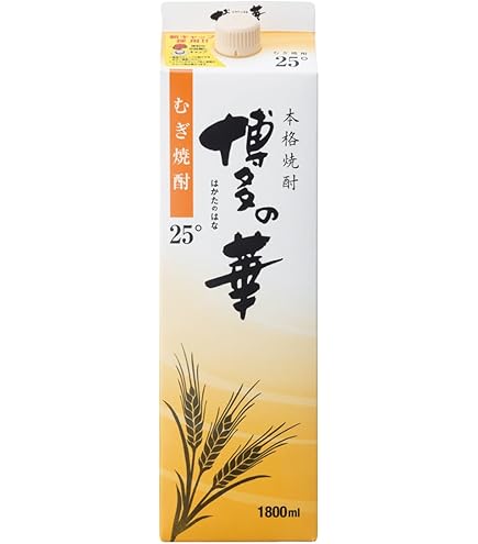 Amazon.co.jp: 麦焼酎 かのか 25度 1800mlパック 2ケース（12本