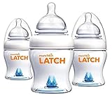 Munchkin Latch BPA-Free 4 Ounce Bottle, 3 Count by Munchkin
