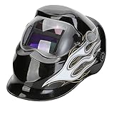 [TKOOFN]太陽エネルギー　自動フィルター　自動遮光　溶接マスク・溶接ヘルメット・溶接面　自動光感知