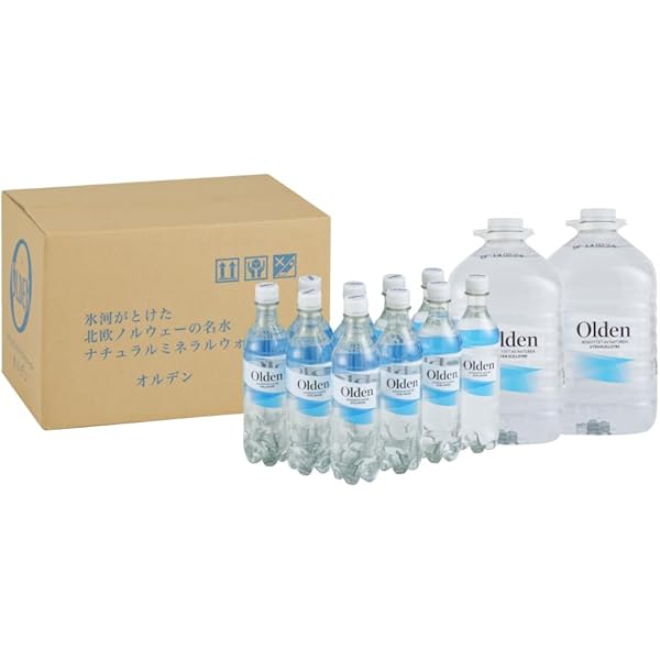 Amazon.co.jp: 水 天然水5L×2本と500ML×10本入セット 北欧