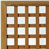 ウリン材・特注ラティスフェンス匠（ノーマル）・縦横格子・木製（高さ＋横幅＝合計270cm以内）（高耐久ウッドフェンス）日本製