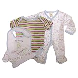 赤ちゃん・ベビー ボーイズ 僕は小さなかいじゅう ベビー用品・ベビー服5点 ギフトセット プレゼント 男の子 (3~6ヶ月) (ホワイト/ブルー)