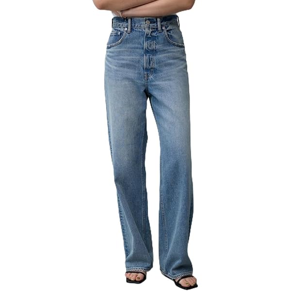 Amazon | [アズールバイマウジー] ジーンズ AZUL DENIM ハイ