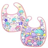 キキララ リトルツインスターズ サンリオ お食事エプロン スタイ ビブ エプロン よだれかけ fo-nisio06