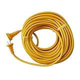 kowa 防雨型 延長コード ソフトタイプ 15A・20m 1ツ口 キイロ KRW69-20 日本製