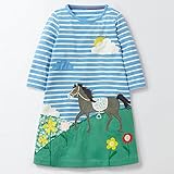 Honel ドレス プリンセススカート 子供用スカート 長着丈 女の子 シャツ 可愛い ワンピース #03 3歳