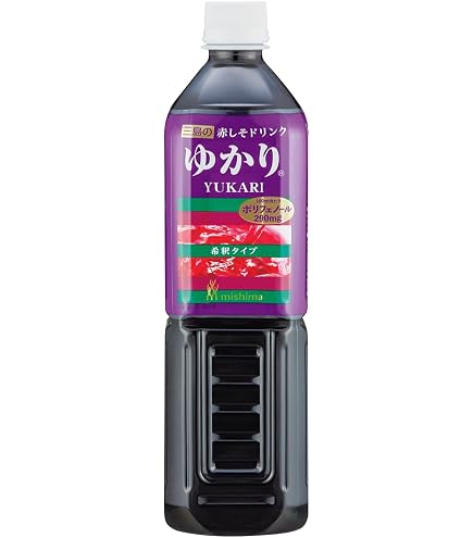 Amazon.co.jp: 三島食品 赤しそドリンク YUKARI 900ml : 食品・飲料・お酒