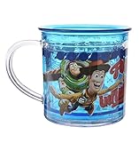 トイストーリー ウッディ&バズライトイヤー クリア コップ/マグカップ(ディズニー公式 食器 子供用 カップ グッズ)