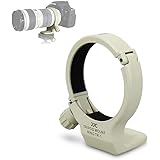 三脚マウントリングカラー Canon EF 70-200mm f/4L II USMまたはEF 70-200mm f/4L & EF 70-200mm f/4LはCanon A-2の丈夫なABS樹脂の交換品 ホワイト