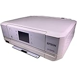 エプソン EPSON インクジェット複合機 Colorio EP-805AW 有線・無線LAN標準対応 先読みガイド&カンタンLEDナビ搭載 6色染料インク スマートフォンプリント対応 ホワイト