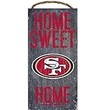 San Francisco 49ersホームスイートホーム木製サイン12 " x6 "