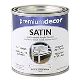 True Value PDL3-HP PD 1/2-Pint White Satin Enamel [並行輸入品]