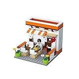 goolsky Sluban m38-b0567 134pcsレストラン町シリーズ建物ブロックConstruction Toy for Kids